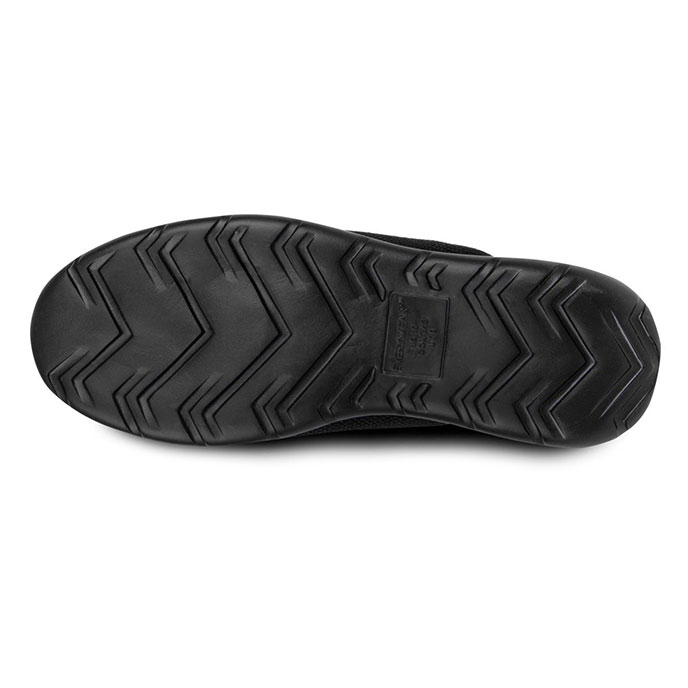 Isotoner Mens Iso-Flex Textured Mule Slipper Black Extra Image 5